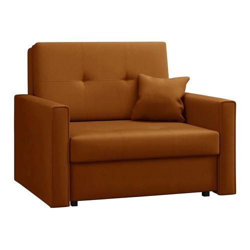 Fauteuil Columbus 104, Rouge, Tapisserie, 85x103x98cm