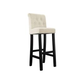Chaise De Bar Jackson 100, Tapisserie, En Bois, 107x40x47cm