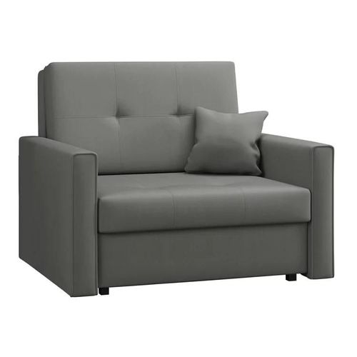 Fauteuil Columbus 104, Gris, Tapisserie, 85x103x98cm