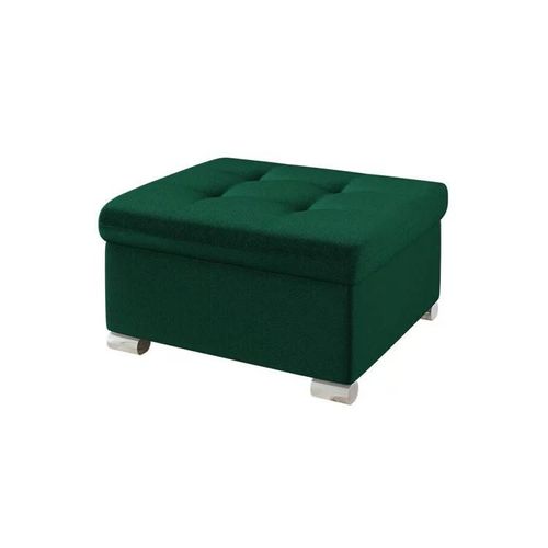 Pouf Comfivo 115, Vert, Tapisserie, 41x68x70cm