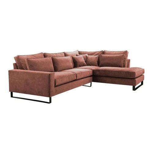 Canapé D'angle Kingsport 111, Rose, Fonction De Couchage, 314x224x90cm
