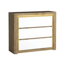 Commode Etrmona 105, Avec Tiroirs, Nombre De Tiroirs: 3, 98x114x41cm