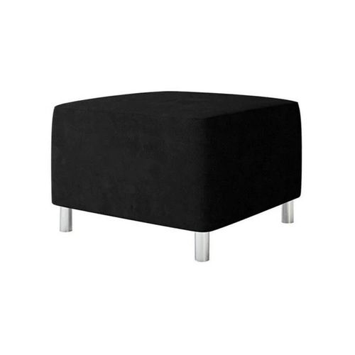 Pouf Comfivo 126, Noir, Tapisserie, 42x56x65cm