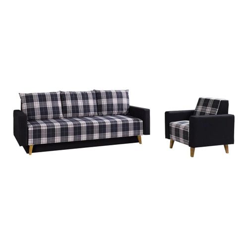 Ensemble De Canapés Etrmoru 115, Fonction De Couchage, Gris