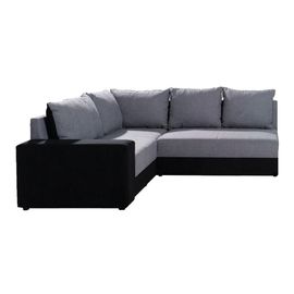 Canapé D'angle Providence 120, Gris, Fonction De Couchage