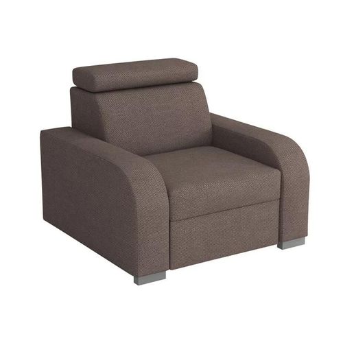 Fauteuil Etrcala 104, Marron, Tapisserie