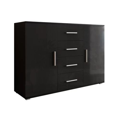 Commode Charlotte 118, Avec Tiroirs Et Portes, Nombre De Tiroirs: 4