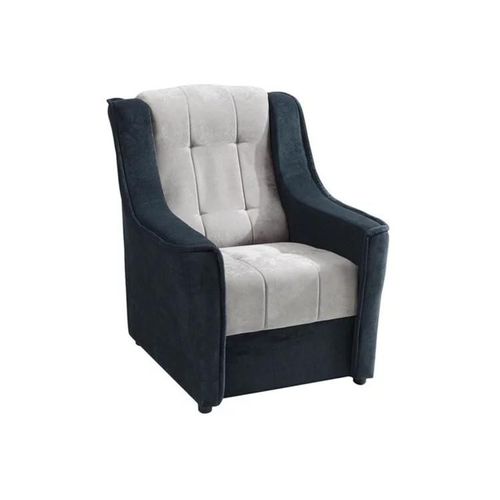 Fauteuil Providence 108, Gris, Tapisserie, 93x90x83cm