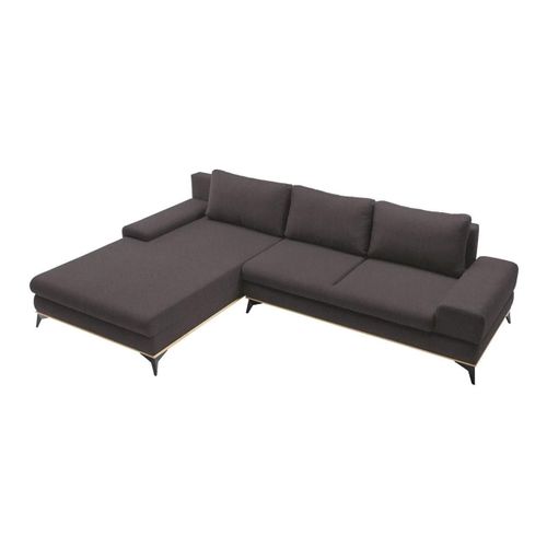 Canapé D'angle Lincoln 136, Gris, Fonction De Couchage, 315x212x87cm