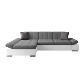 Canapé D'angle Comfivo 151, Gris, Fonction De Couchage, 278x161x76cm