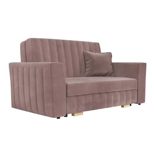 Canapé Convertible Columbus 136, Boîte De Literie, 85x145x98cm