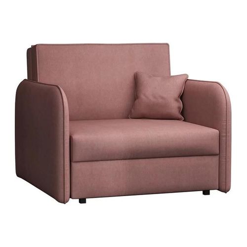 Fauteuil Columbus 125, Rose, Tapisserie, 85x95x98cm