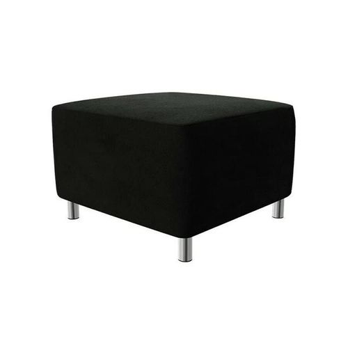 Pouf Comfivo 126, Gris, Tapisserie, 42x56x65cm