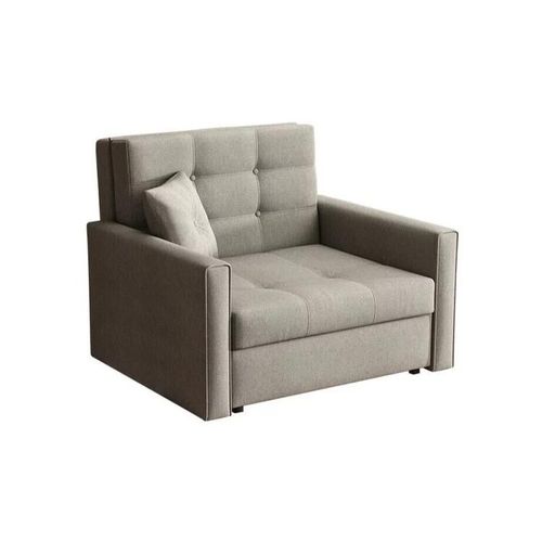 Fauteuil Columbus 101, Brun Clair, Tapisserie, 85x103x98cm