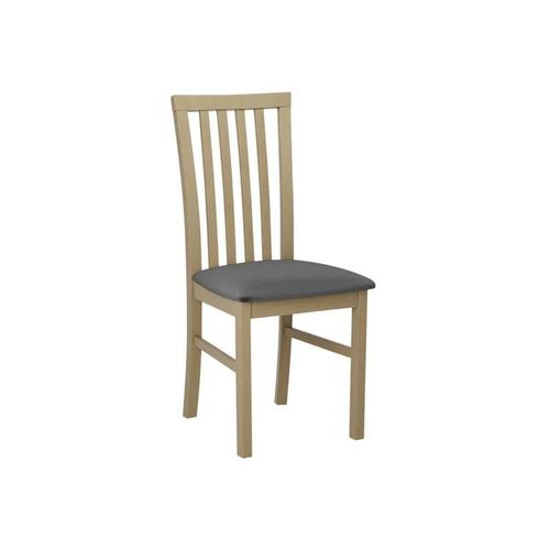 Chaise Victorville 155, Tapisserie, En Bois, Bois, 93x43x40cm