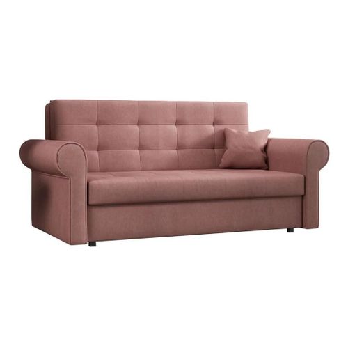 Canapé Convertible Columbus 129, Boîte De Literie, 85x168x98cm