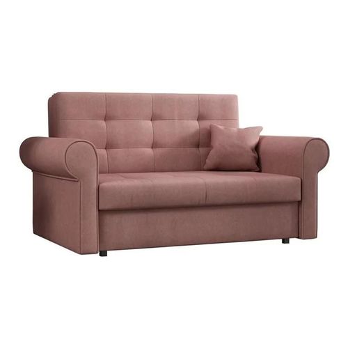 Canapé Convertible Columbus 128, Boîte De Literie, 85x148x98cm