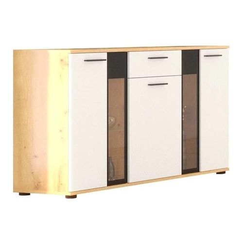Commode Tucson 114, Avec Tiroirs Et Portes, Nombre De Tiroirs: 1