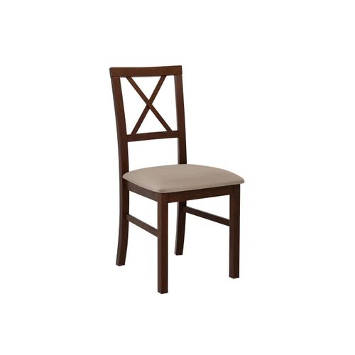 Chaise Victorville 156, Tapisserie, En Bois, Bois, 93x43x52cm