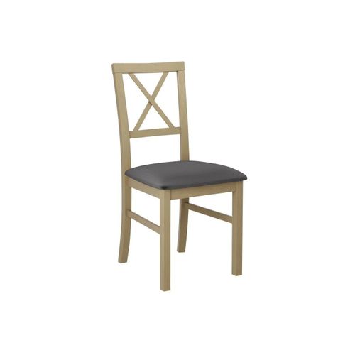 Chaise Victorville 156, Tapisserie, En Bois, Bois, 93x43x52cm