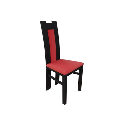 Chaise Sparks 109, Faux Cuir, En Bois, Bois, 96x46x40cm