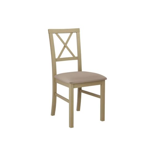 Chaise Victorville 156, Tapisserie, En Bois, Bois, 93x43x52cm
