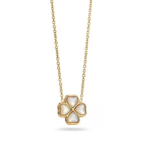 Collier Pendentif Trèfle