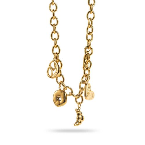 Collier Breloques Viennoiseries