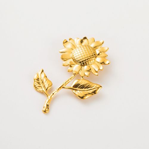 Broche Fleur De Tournesol Détails
