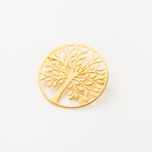 Broche Médaillon Arbre