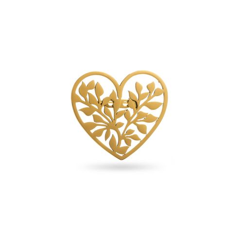 Broche C?ur En Herbe