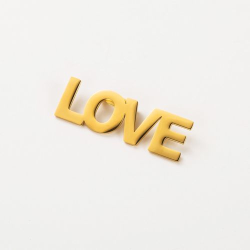 Broche Miroir ""Love