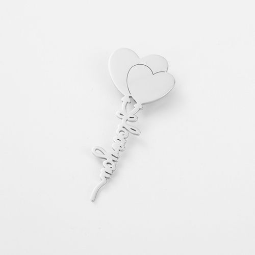 Broche Ballons C?ur ""I Love You