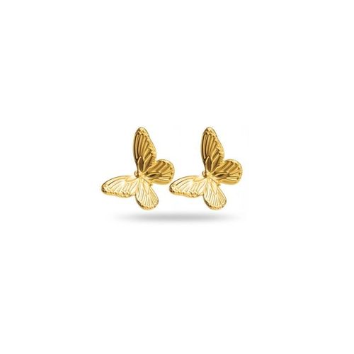 Boucles D'oreilles Puces Papillon