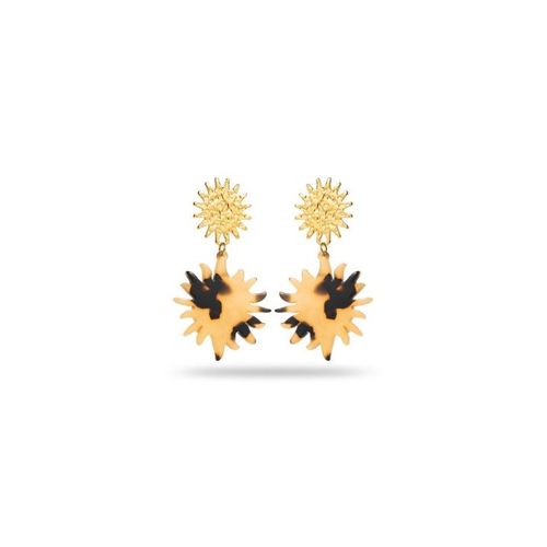 Boucles D'oreilles Double Soleil