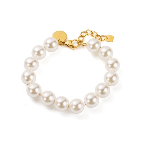 Parure Petites Perles Blanches