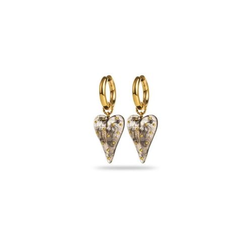 Boucles D'oreilles C?ur Pendant
