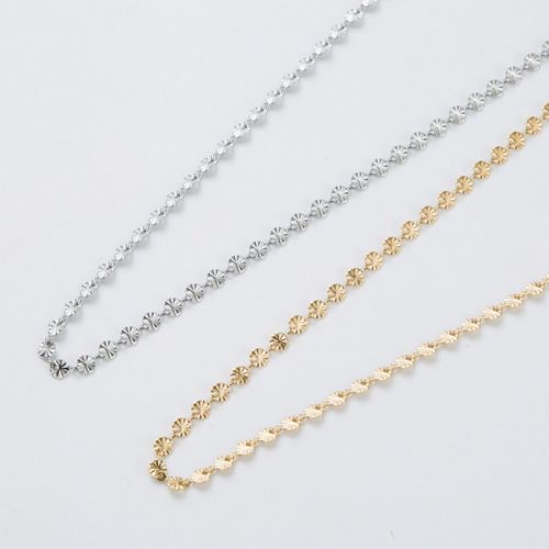 Collier À Maille Ronde