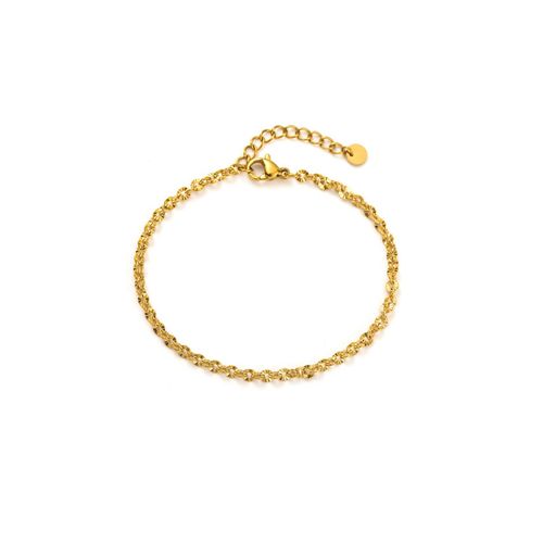 Bracelet Maille Torsadée
