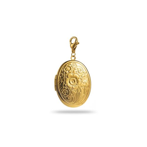 Charm Médaillon Floral
