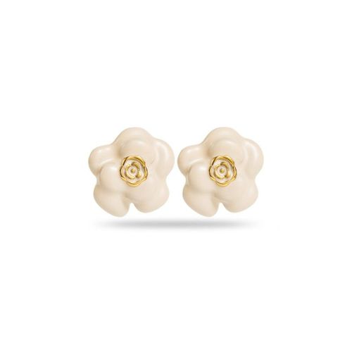Boucles D'oreilles Puces Camélia