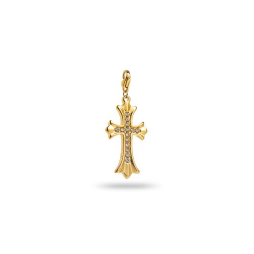 Charm Croix Et Strass