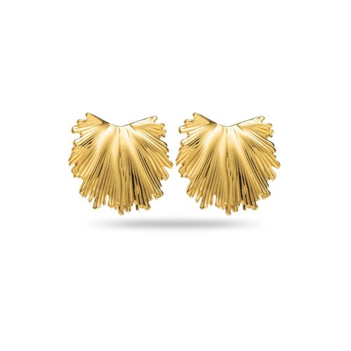 Boucles D'oreilles Coquillage Asymétrique