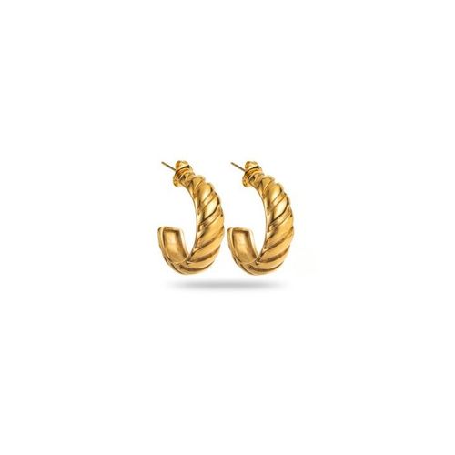 Boucles D'oreilles Créoles Torsadées