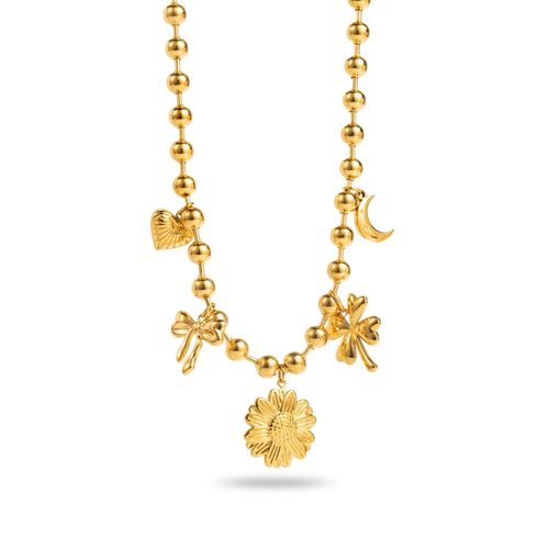 Collier Breloque Tournesol