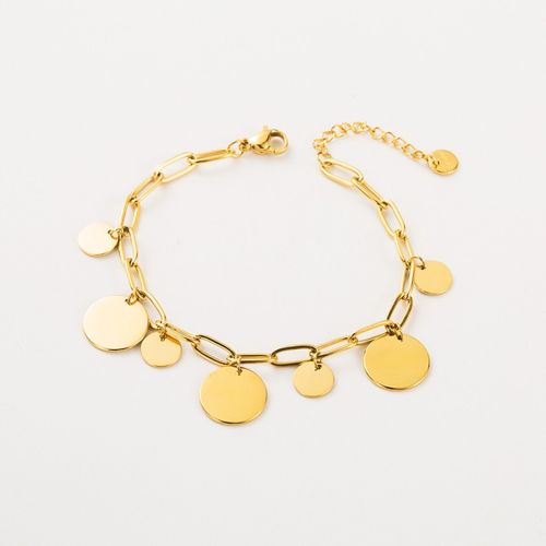 Bracelet Chaîne Avec Breloques Multi-Taille