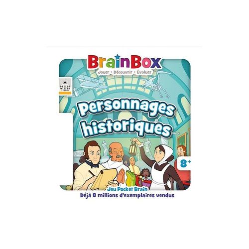 Jeu De Culture Générale Asmodee Brainbox Pocket Personnages Historiques