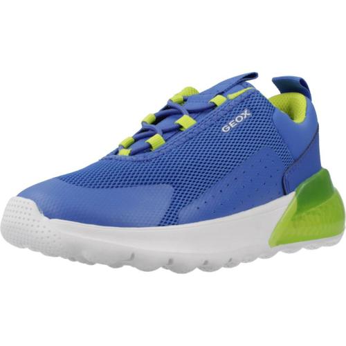 Chaussures Geox J Activart Illuminus Colour Bleu