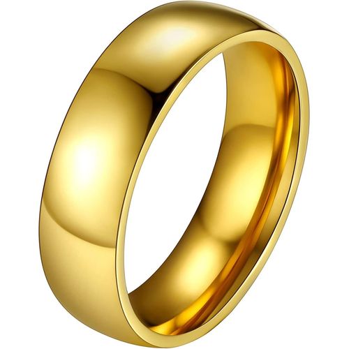 2 Mm/4 Mm/6 Mm/8 Mm Bague Femme Acier Inoxydable Taille 47-67, Anneau Alliance Mariage Bijoux Bagues Fantaisie Pour Ado Garçon Fille (Boîte Cadeau)[X389]