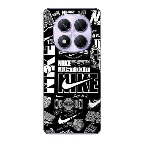 Coque Xiaomi Redmi Note 14 Pro 5g Nike Air Logo Download Nike Graffiti Noir Et Blanc